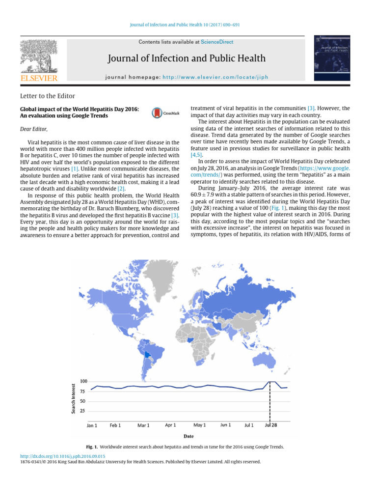 Globalimpactofthe World Hepatitis Day 2016 Anevaluationusing Google ...