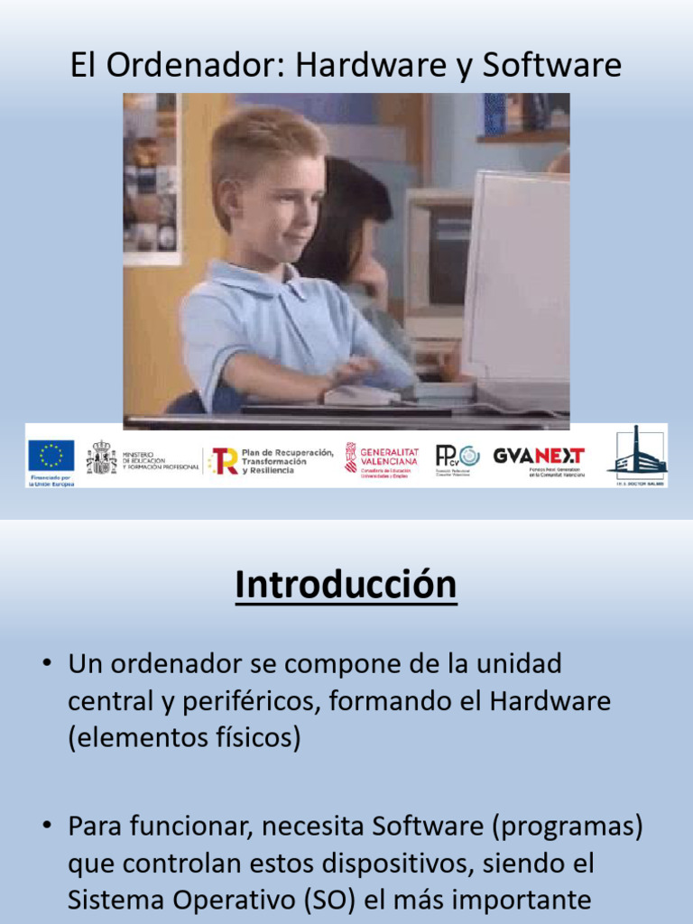 Hardware y Software del Ordenador | PDF | Hardware de la computadora ...