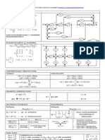 Formelsammlung Systemtheorie - Control Systems