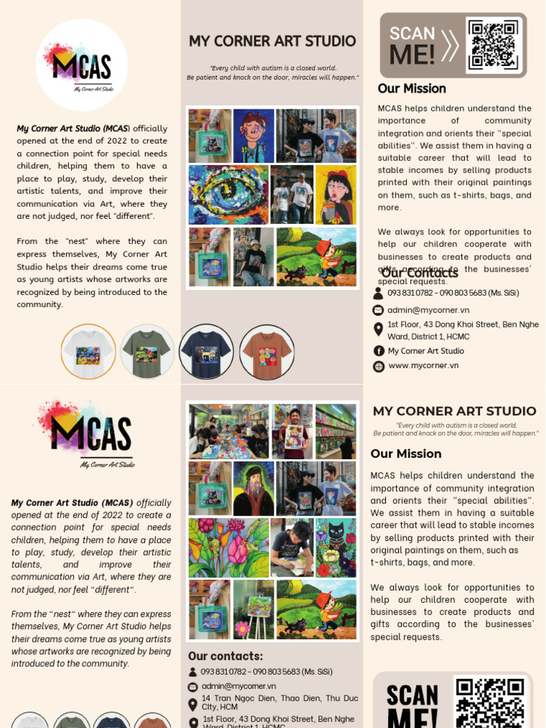 My Corner Art Studio for Special Needs | PDF | Human Development ...