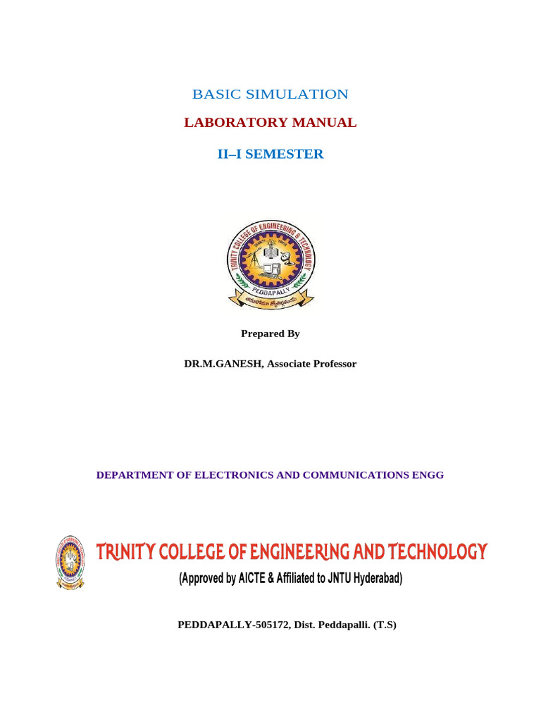 Basic Simulation Lab Manual for Signals | PDF | Autocorrelation ...
