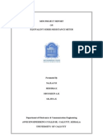 Mini Project Report ON Equivalent Series Resistance Meter: AWH Engineering College, Calicut, Kerala University of Calicut