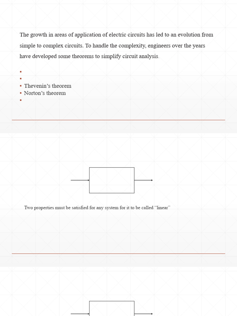 Circuit Analysis Theorems Explained | PDF | Electrical Network | Linearity