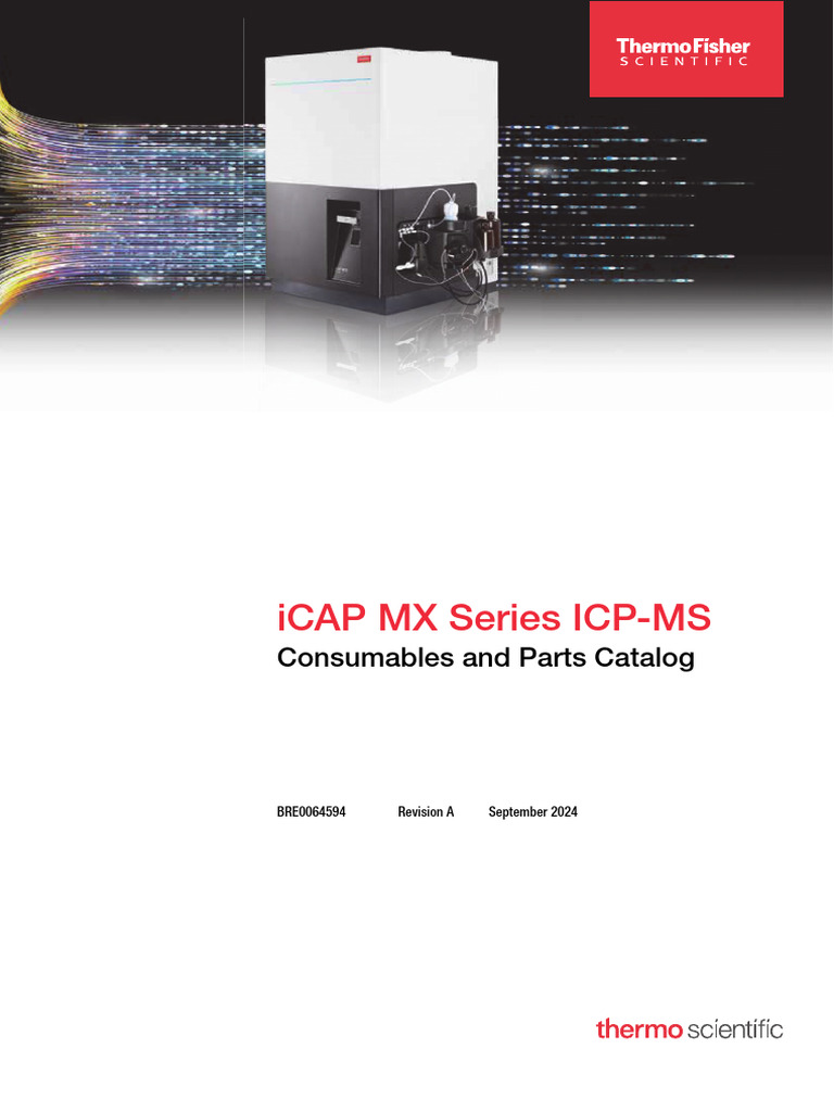 iCAP MX Series ICP-MS Parts Catalog | PDF
