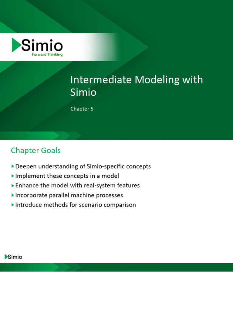 05 Chapter5 - IntermediateModelingWithSimio Full | PDF | Object ...