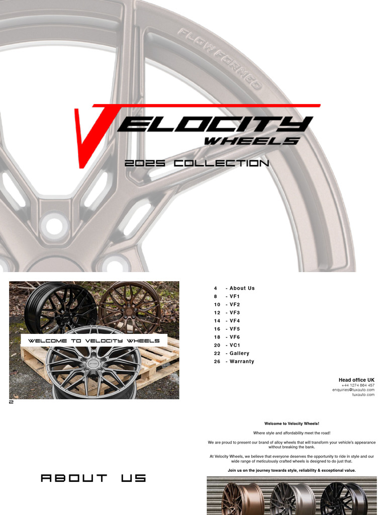 Velocity Wheels 2025 Alloy Collection | PDF | Vehicles