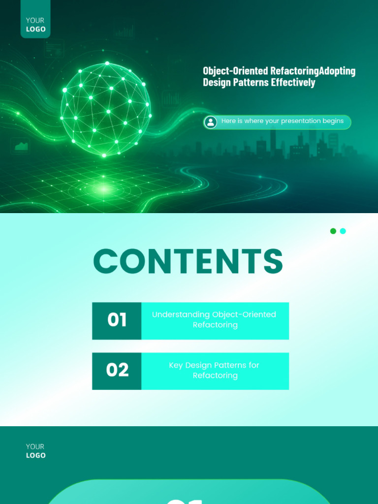 Object-Oriented Refactoring - Adopting Design Patterns Effectively | PDF
