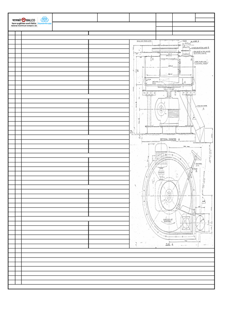 Table Feeder Design Data Sheet | PDF