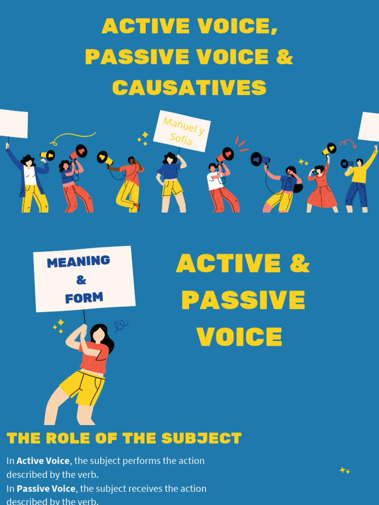 Understanding Active and Passive Voice | PDF | Morphology | Linguistic ...