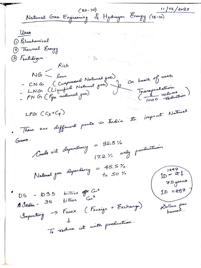 Natural Gas Engineering | PDF