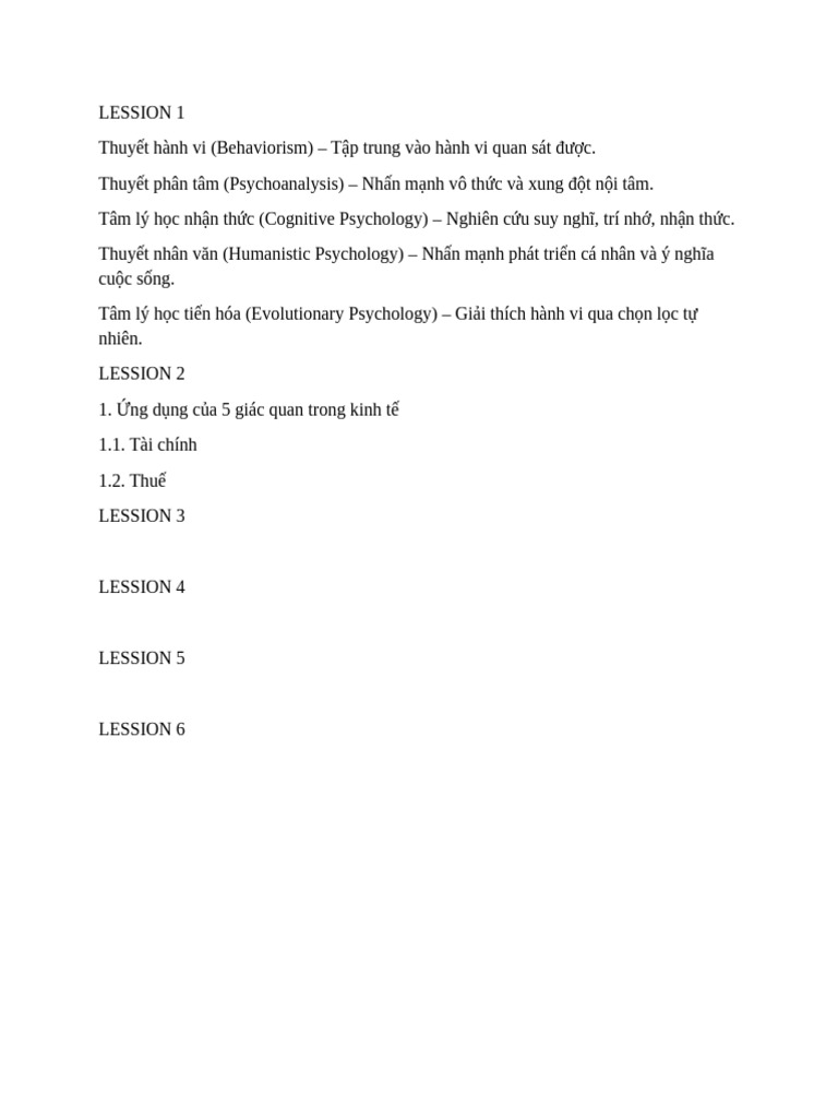 Lession 1 | PDF