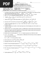 Challenging Gaokao Math Sample Questions | PDF