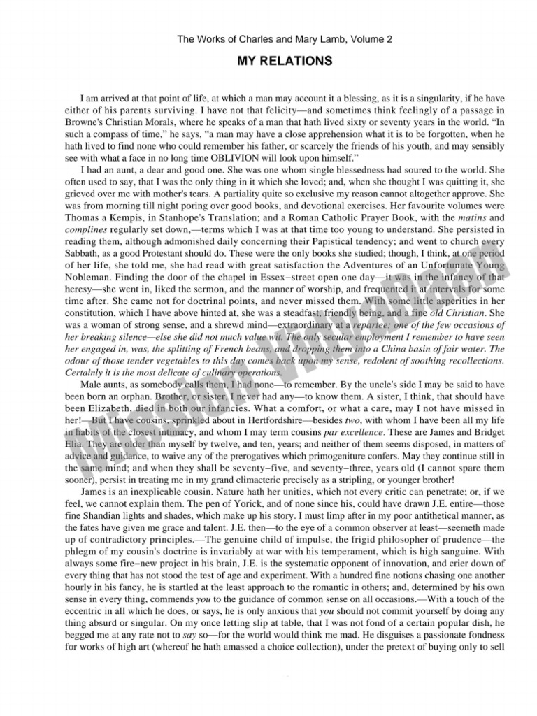My Relations | PDF