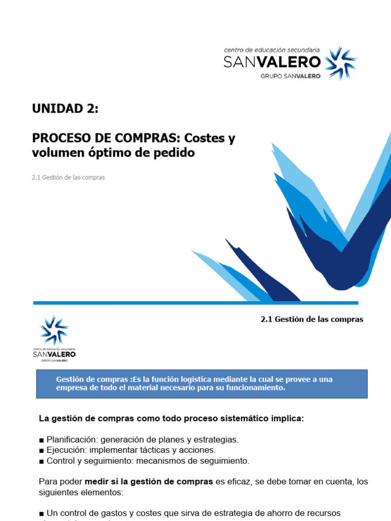 Proceso de Compras: Gestión y Estrategias | PDF | Business | Calidad ...