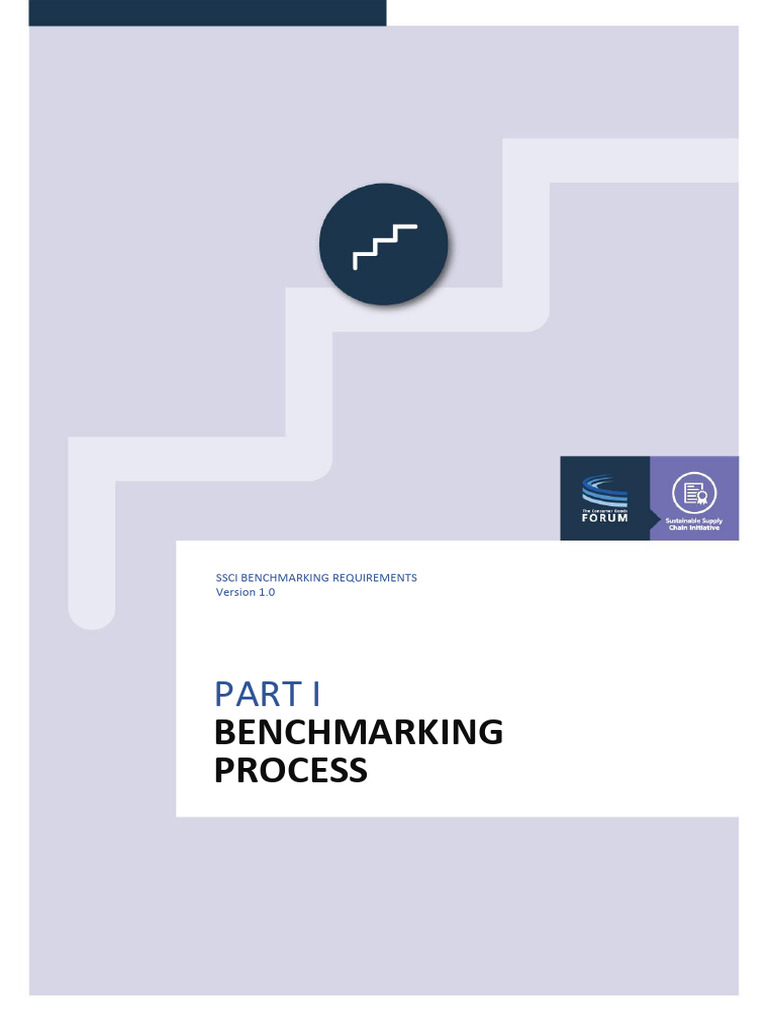 SSCI Benchmarking Process Overview | PDF | Audit | Supply Chain