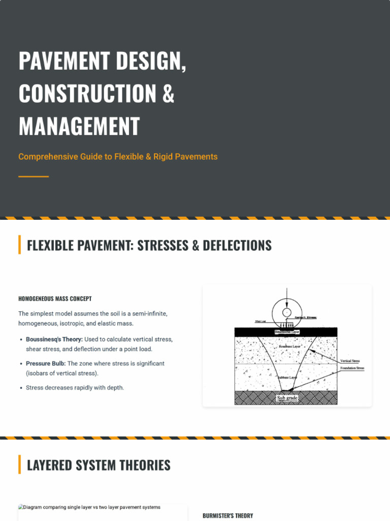 Pavement Design and Construction | PDF