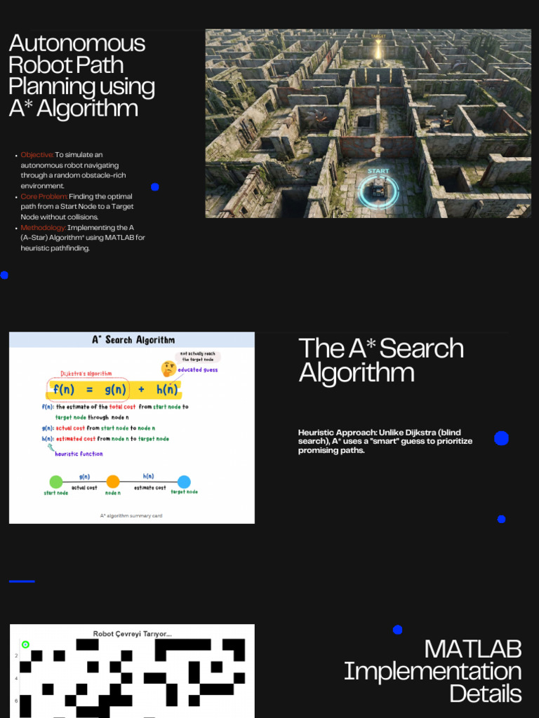 A* Algorithm for Robot Path Planning | PDF