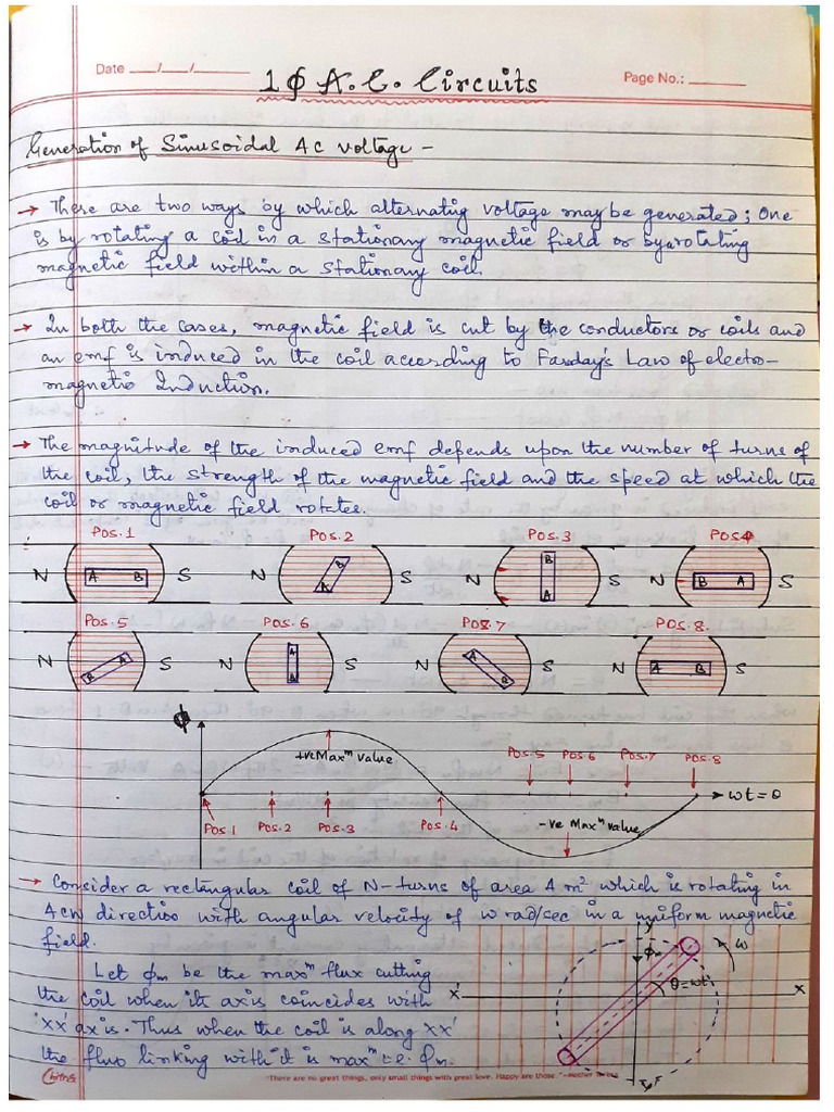 BEEE - Unit-2 AC Circuit | PDF