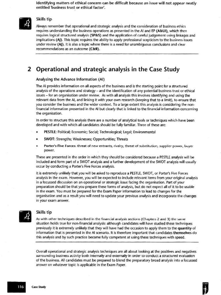 Icaew Case | PDF