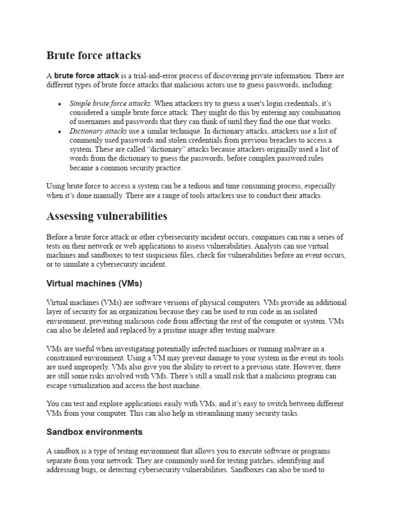 Photo inspiration: Gallery Detail: Brute Force Attack Pdf Malware