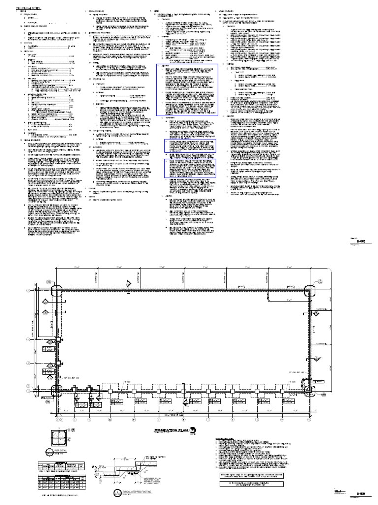 2-example Bldg Construction Dwgs | PDF | Framing (Construction) | Real ...