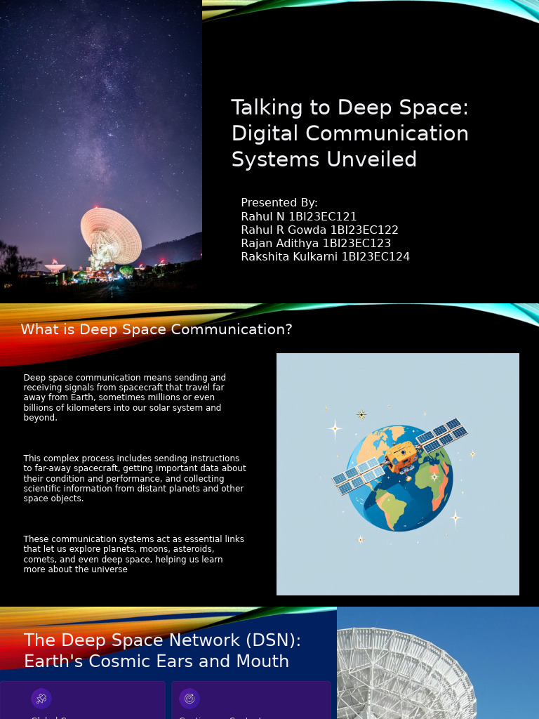Talking to Deep Space Digital Communication Systems Unveiled (1) | PDF ...