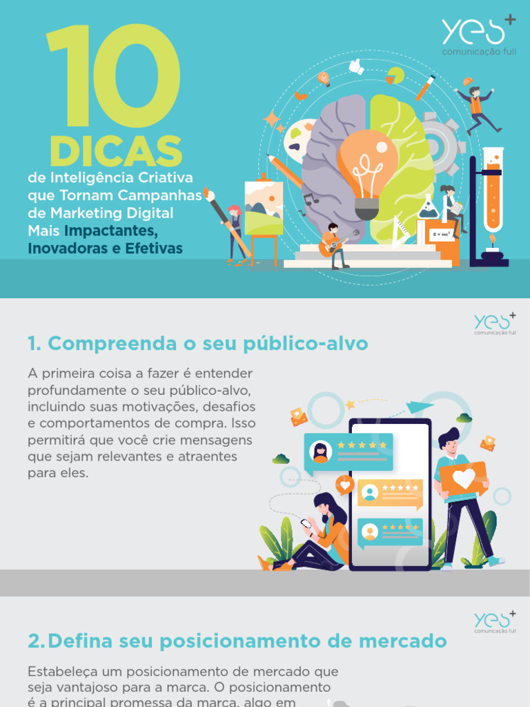 Dicas para Campanhas de Marketing Criativas | PDF | Segmentação de ...