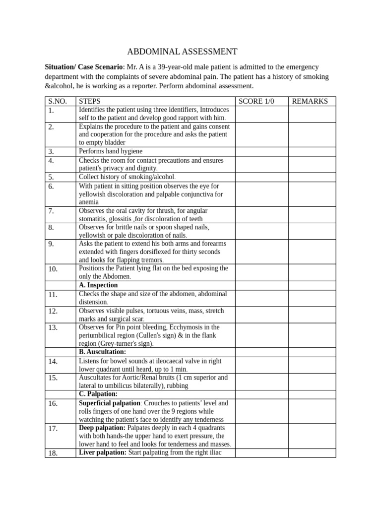 Comprehensive Patient Assessment Guide | PDF | Heart | Pulse