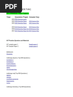 IAT Previous Year Question Papers | PDF