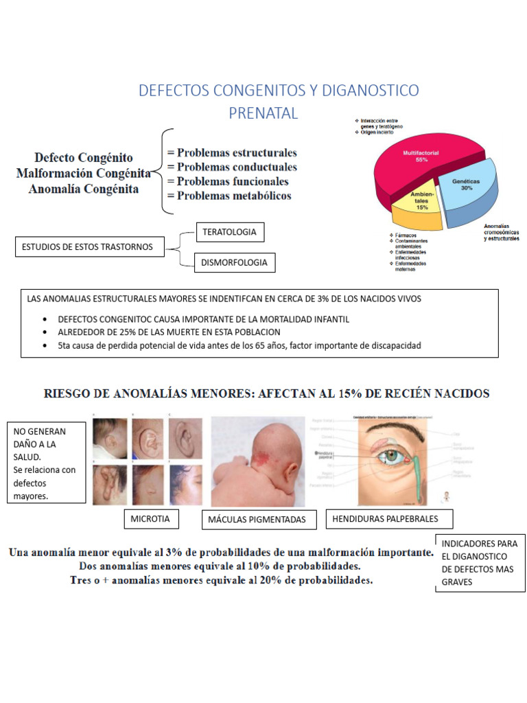 Diagnóstico Prenatal de Defectos Congénitos | PDF | Corazón ...
