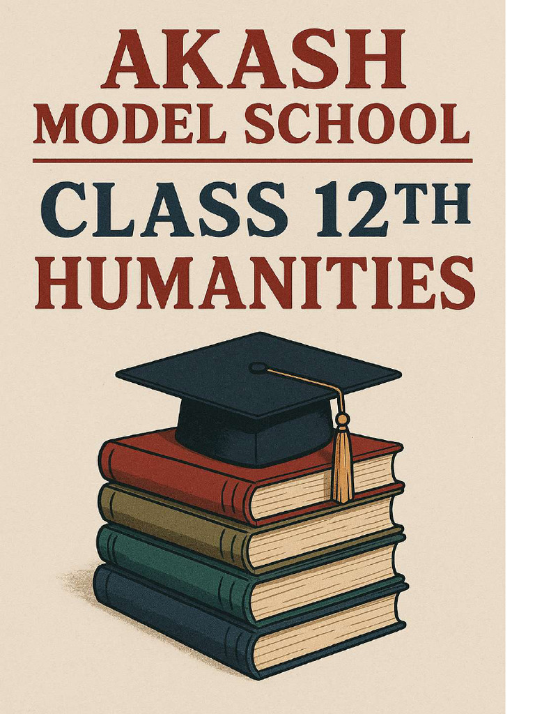 Work Humanities Class 12th | PDF