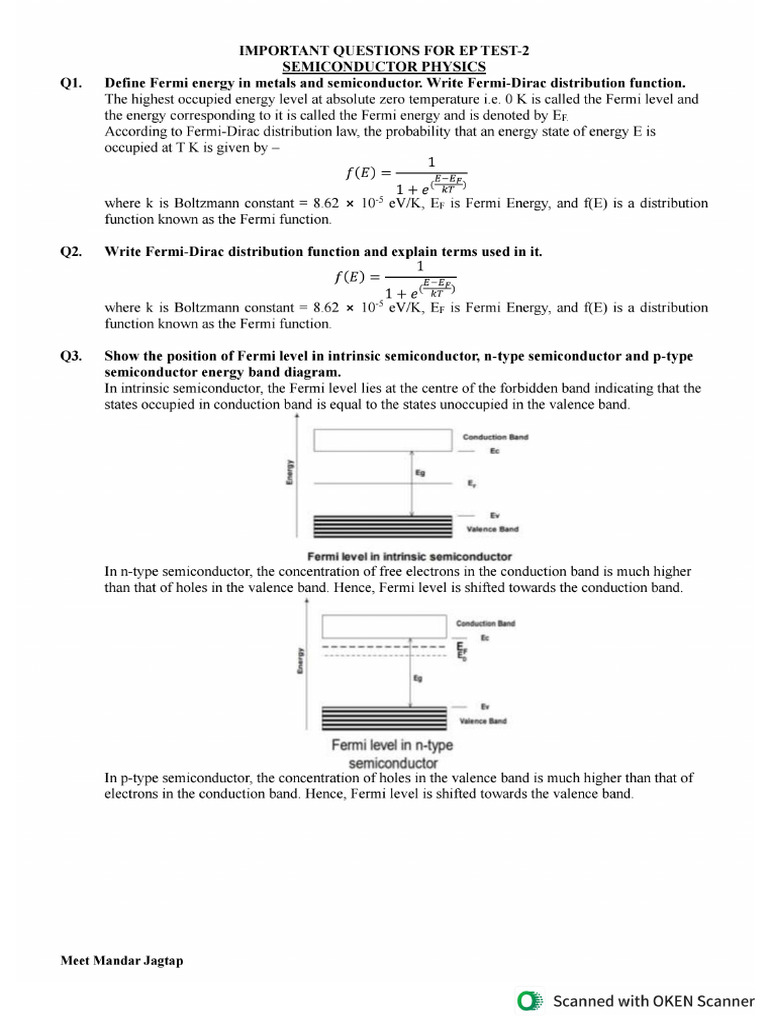 Physics Final Tt-2 | PDF
