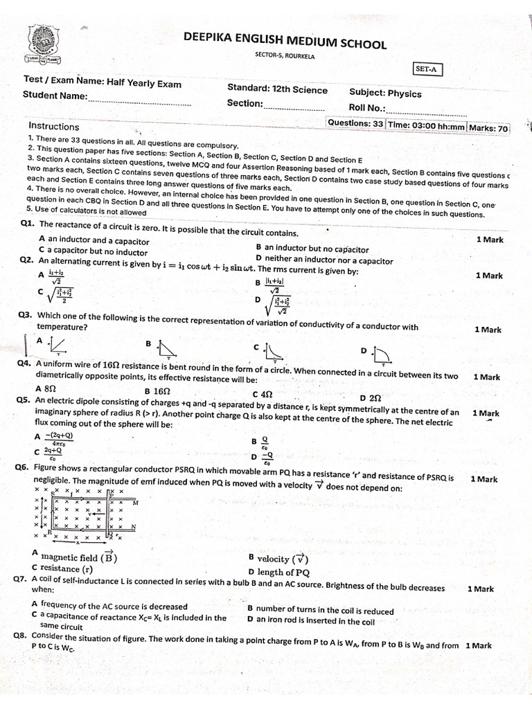 Dems Set-A | PDF