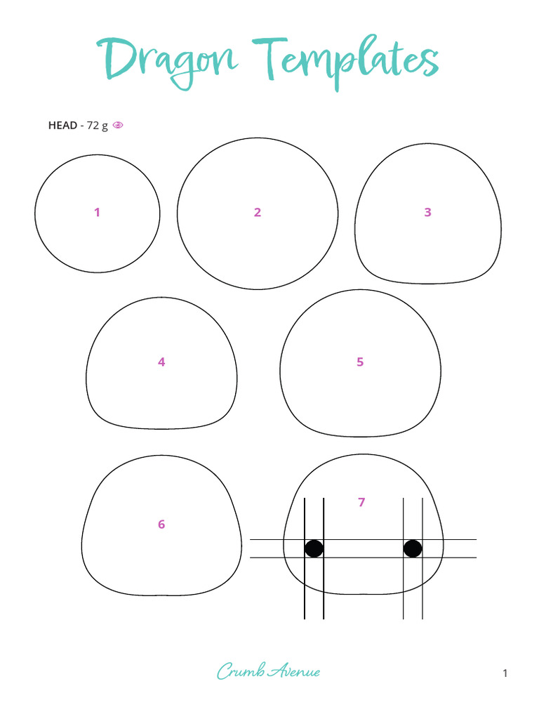 Dragon Template Parts and Weights Guide | PDF