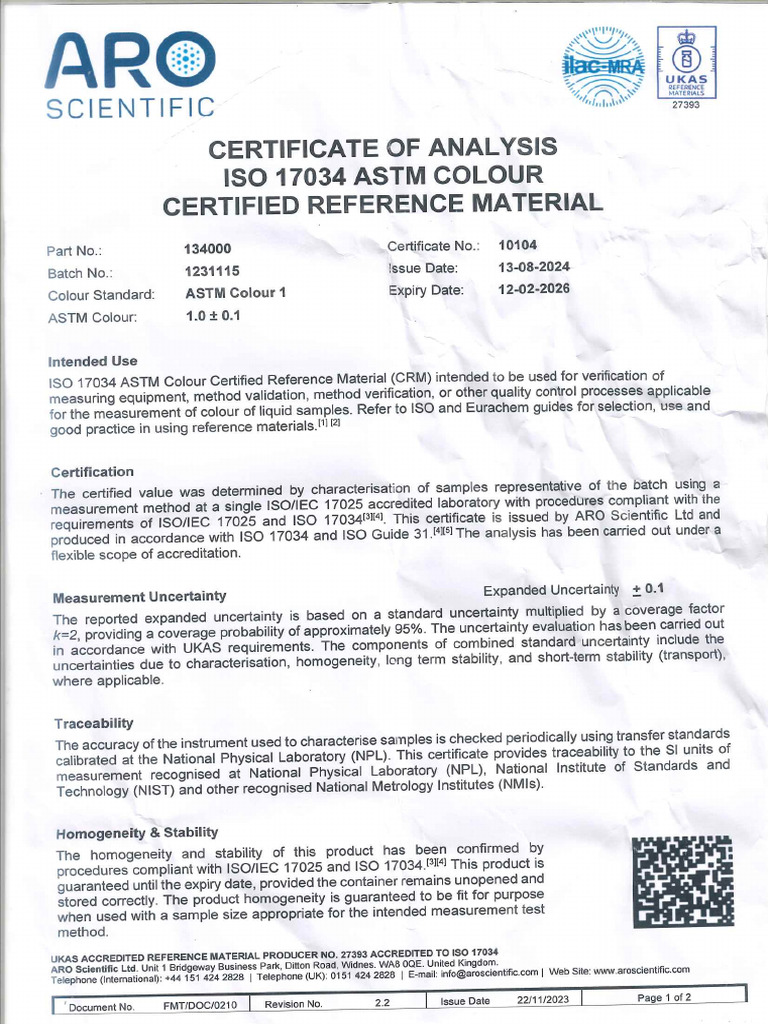 Certificado Colour 2 | PDF