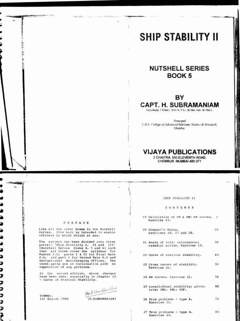 Stability Capt - Subra 2 | PDF