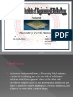 Rudra Pratap Singh-Microstrip Antenna