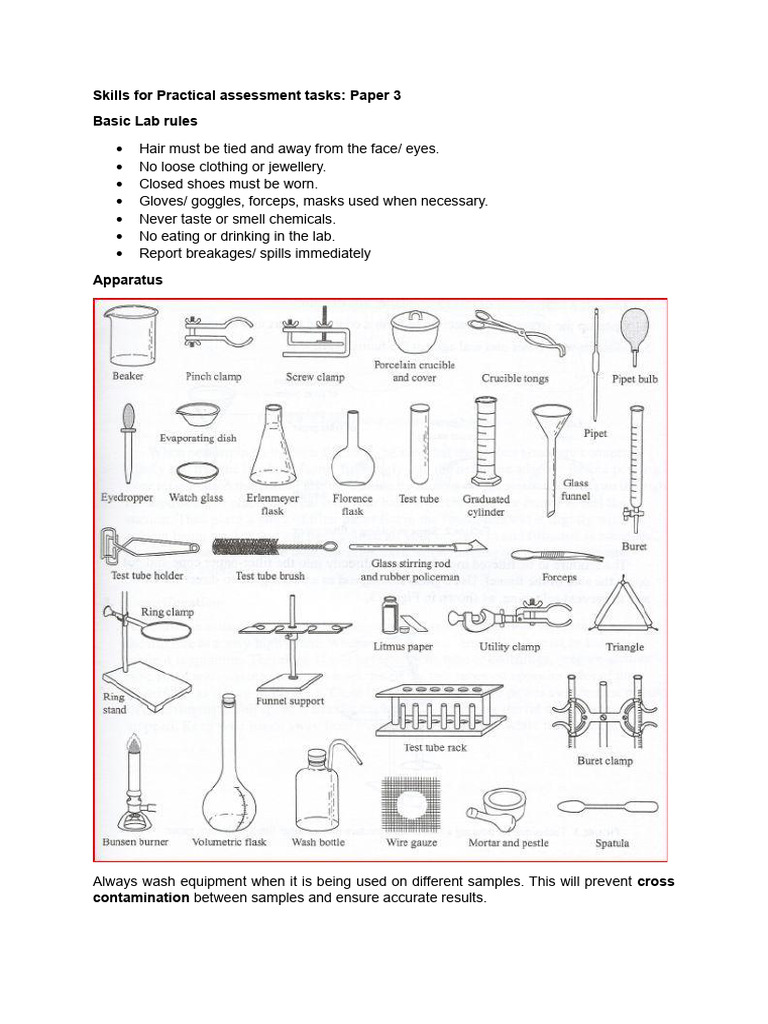 Essential Lab Skills and Procedures Guide | PDF | Experiment | Hypothesis