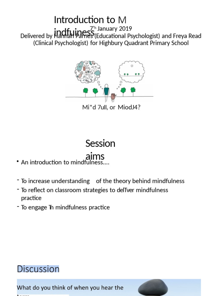 Mindfulness Practices for Schools | PDF | Mindfulness | Thought