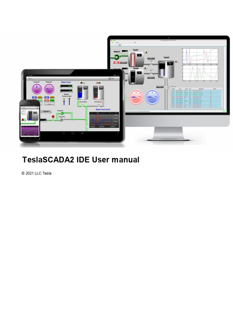 TeslaSCADA2 IDE User Manual Guide | PDF | My Sql