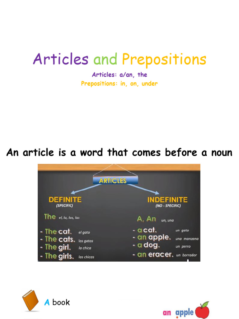Understanding Articles and Prepositions | PDF