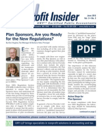 Nonprofit Insider: Plan Sponsors, Are You Ready For The New Regulations?
