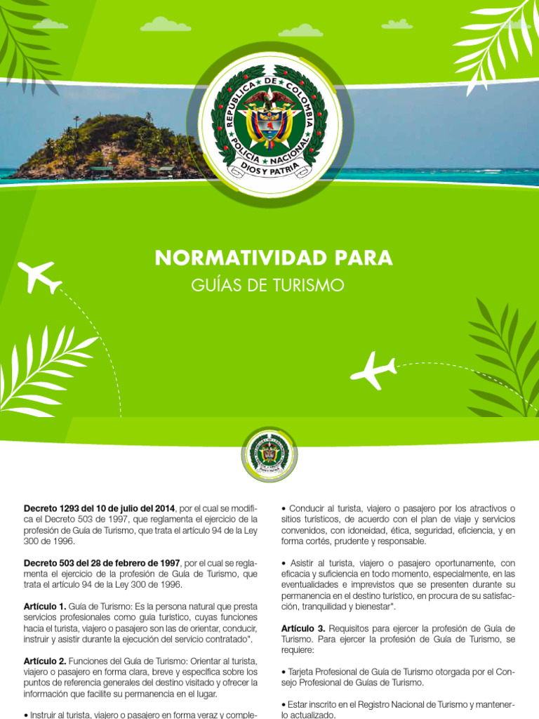 Normativa para Guías de Turismo en 2023 | PDF | Turismo