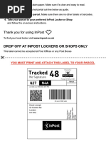 DPD Returns: Tracking and Pickup Guide | PDF