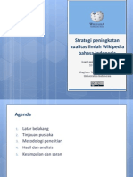 Lanin (2012) Strategi Peningkatan Kualitas Ilmiah Wikipedia Bahasa Indonesia - Presentasi
