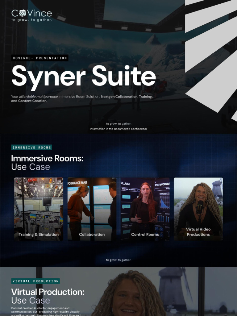 Information Deck Syner Suite - Immersive Room | PDF