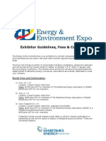 Energy & Environment Expo Contract