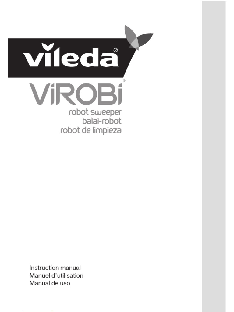 Manual VILEDA Virobi | PDF | Battery Charger | Recycling