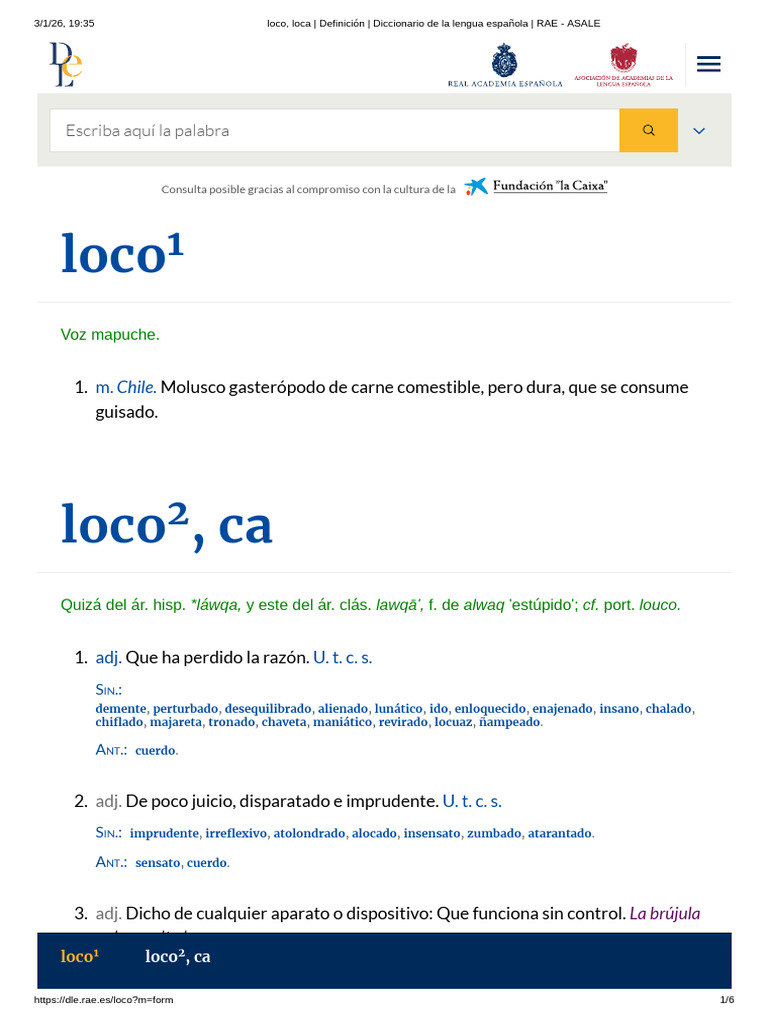 Definición de 