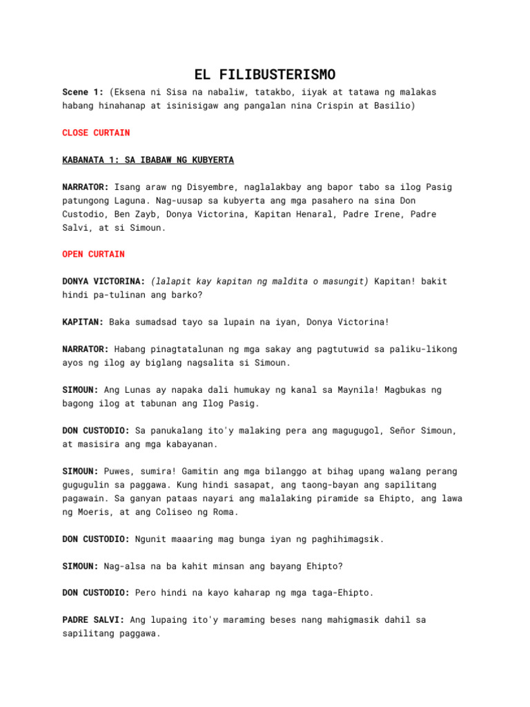 Script El Fili (1) | PDF